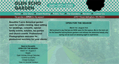 Desktop Screenshot of glenechogarden.com